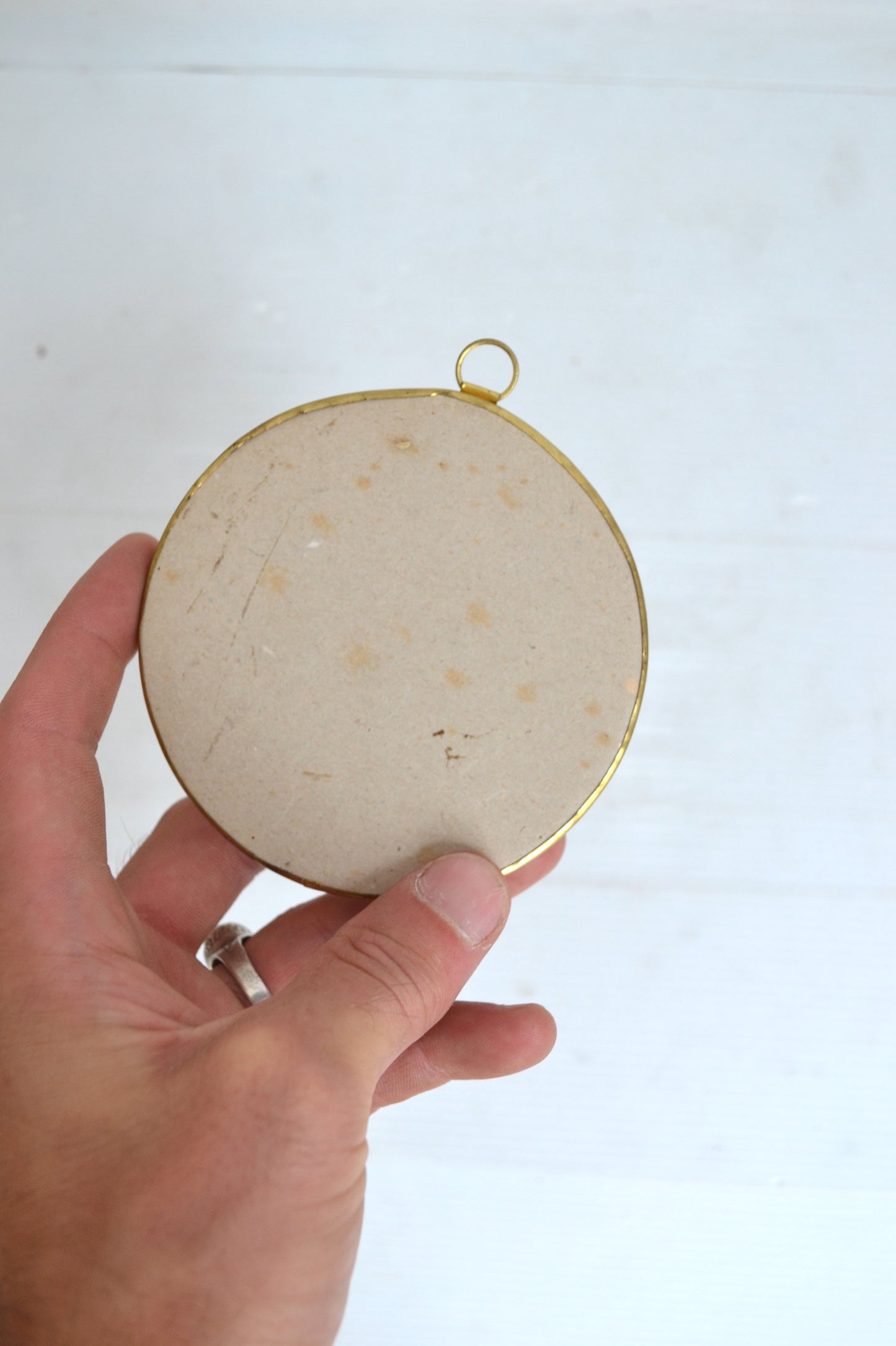 Cadre bombé circulaire