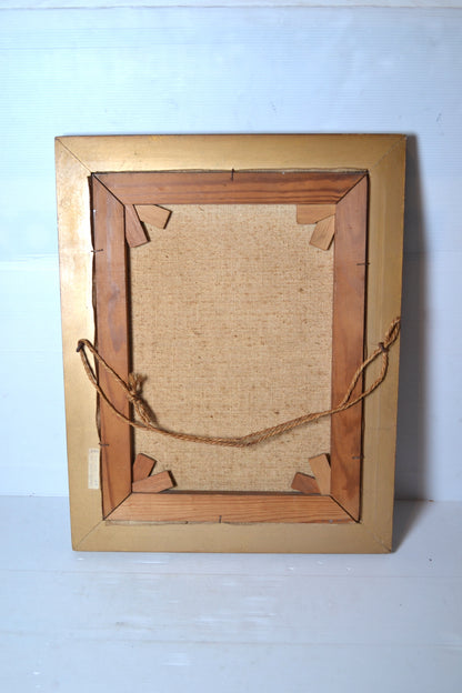 Ancien cadre en bois doré