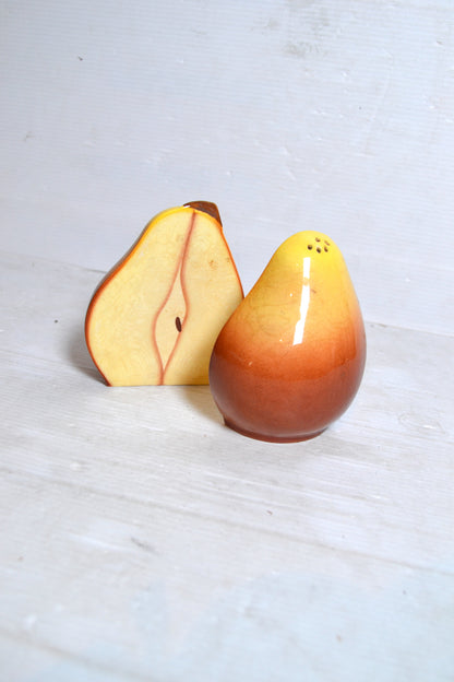 Salière et poivrière vintage Carlton Ware Poire