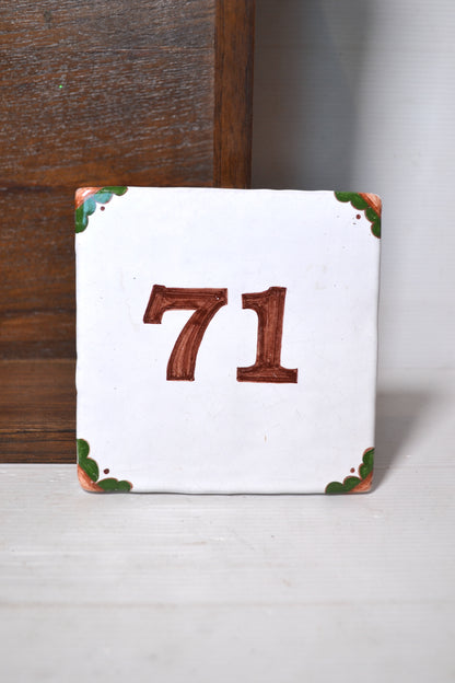 Ancien carreau de carrelage