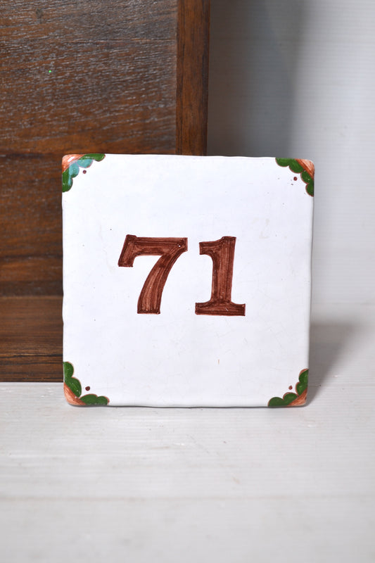 Ancien carreau de carrelage