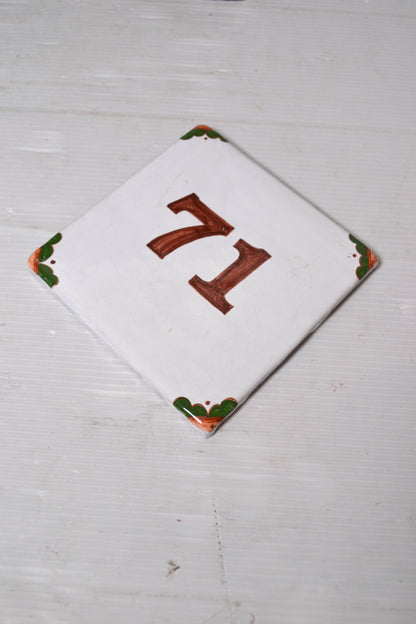 Ancien carreau de carrelage