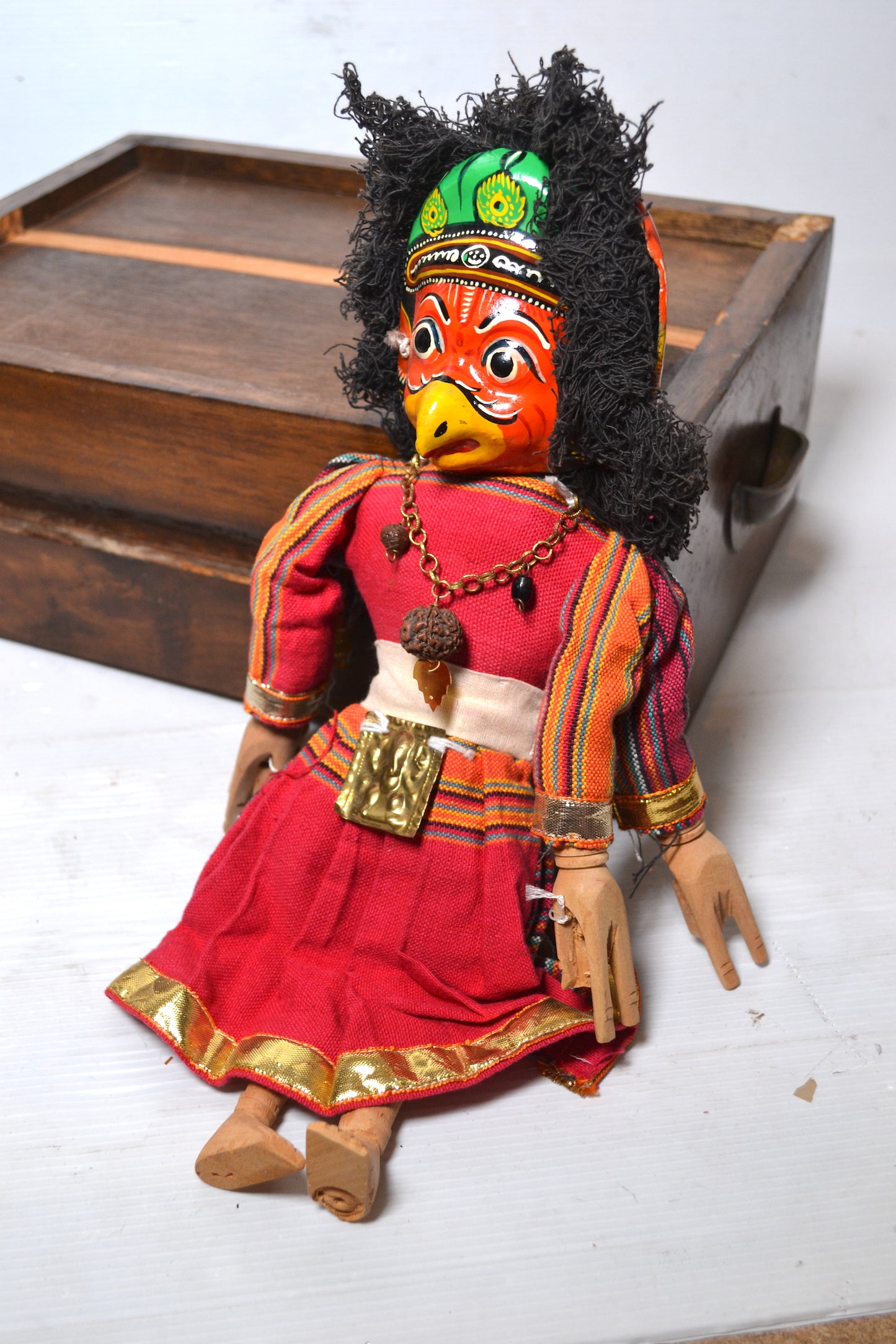 Pantin bi-faces du Népal