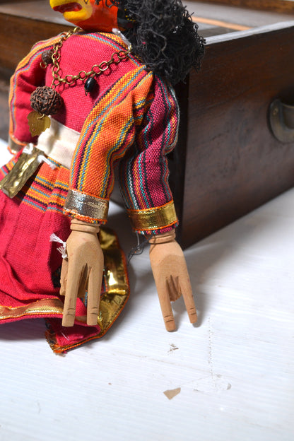 Pantin bi-faces du Népal