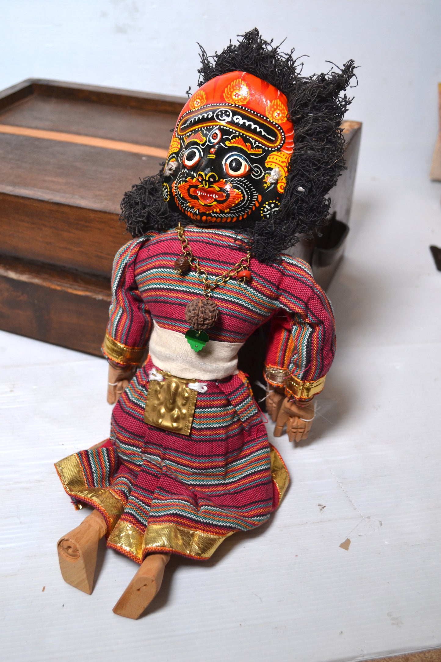 Pantin bi-faces du Népal