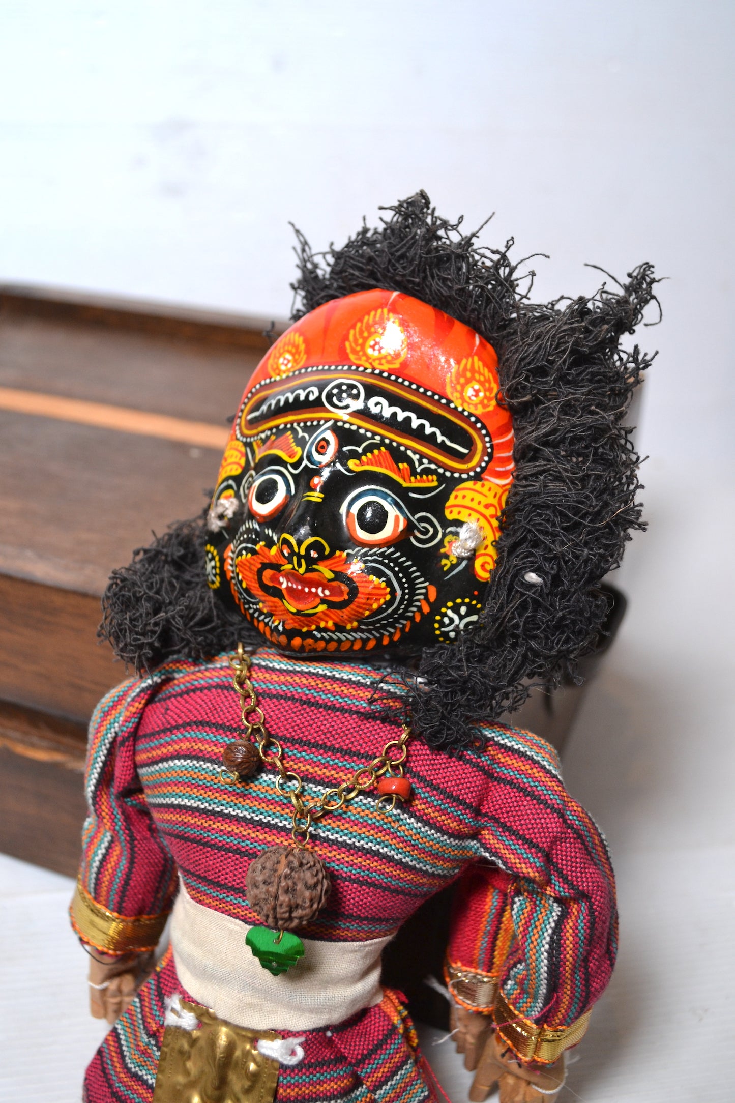 Pantin bi-faces du Népal