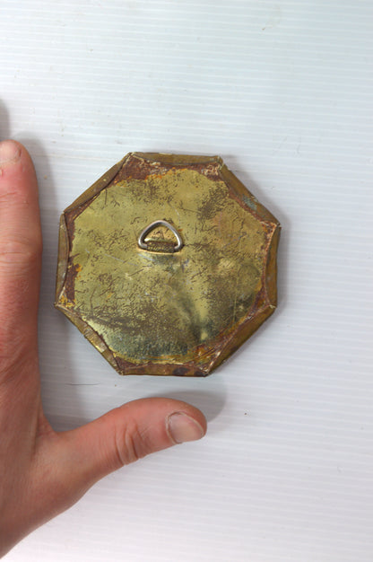 Petit miroir octogonal