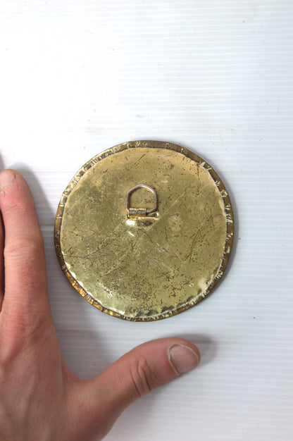 Miroir Rond en laiton