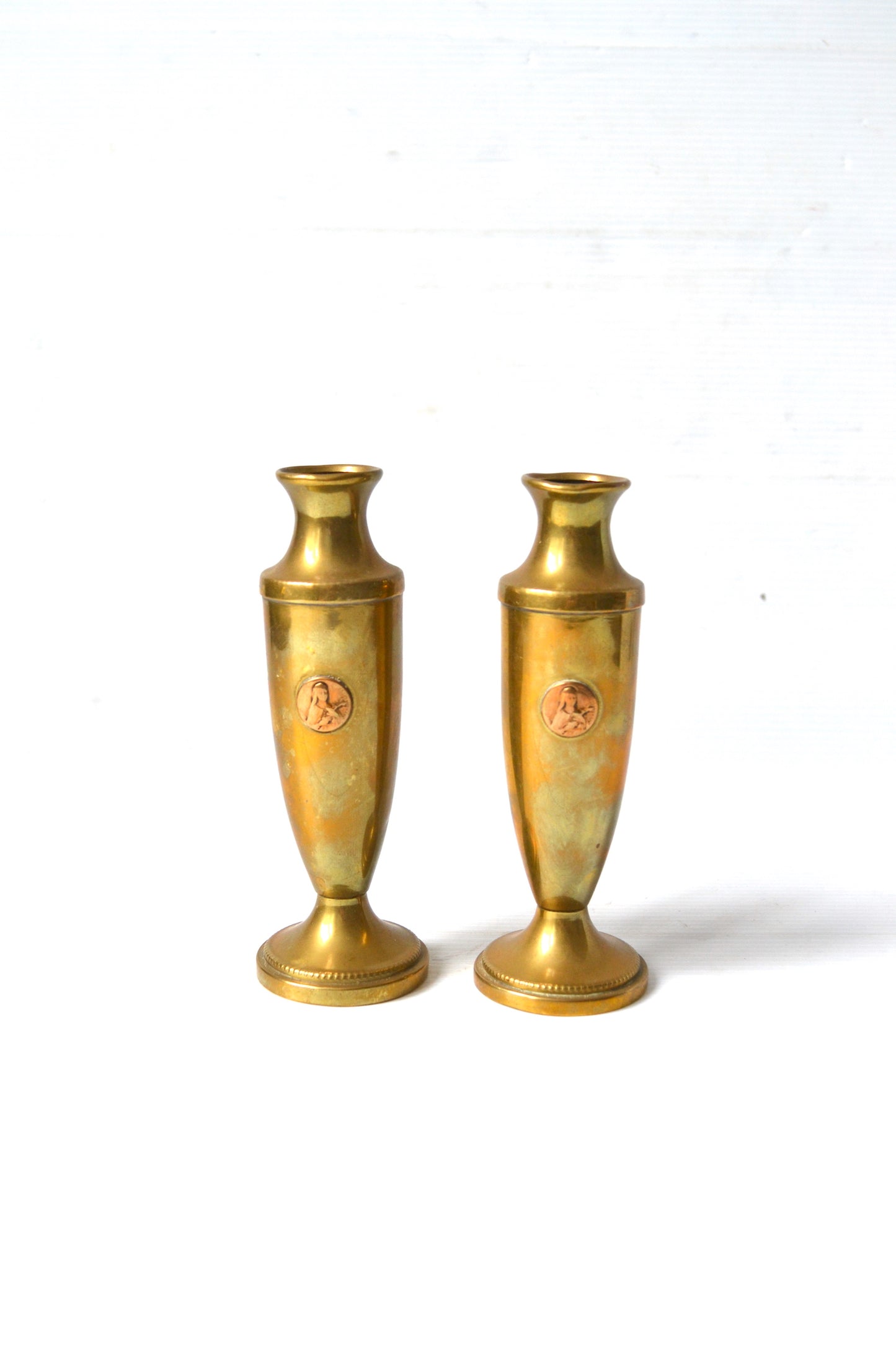 Vases en laiton