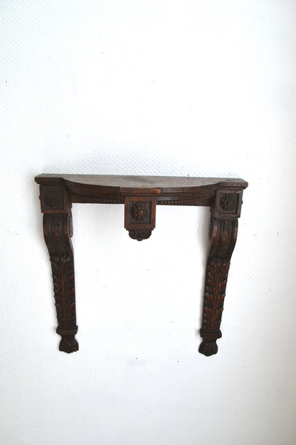 Console murale en bois