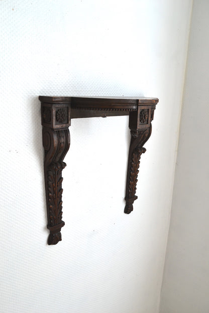 Console murale en bois