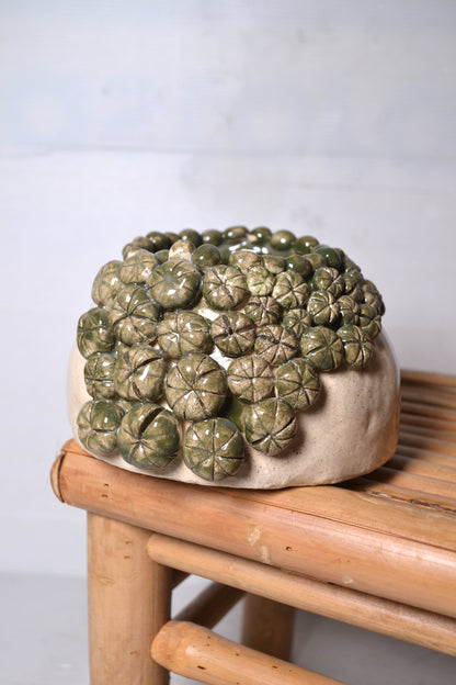 Cache-pot artisanal en céramique