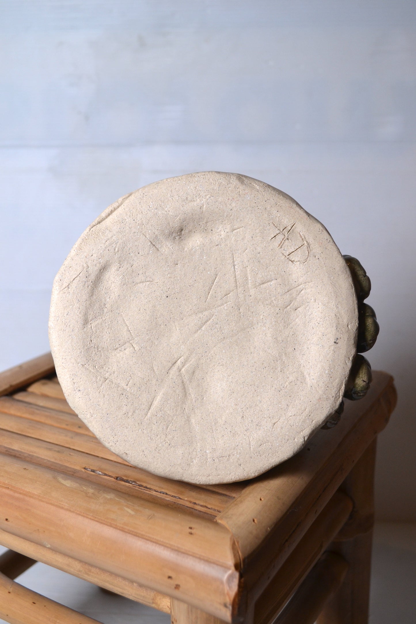 Cache-pot artisanal en céramique