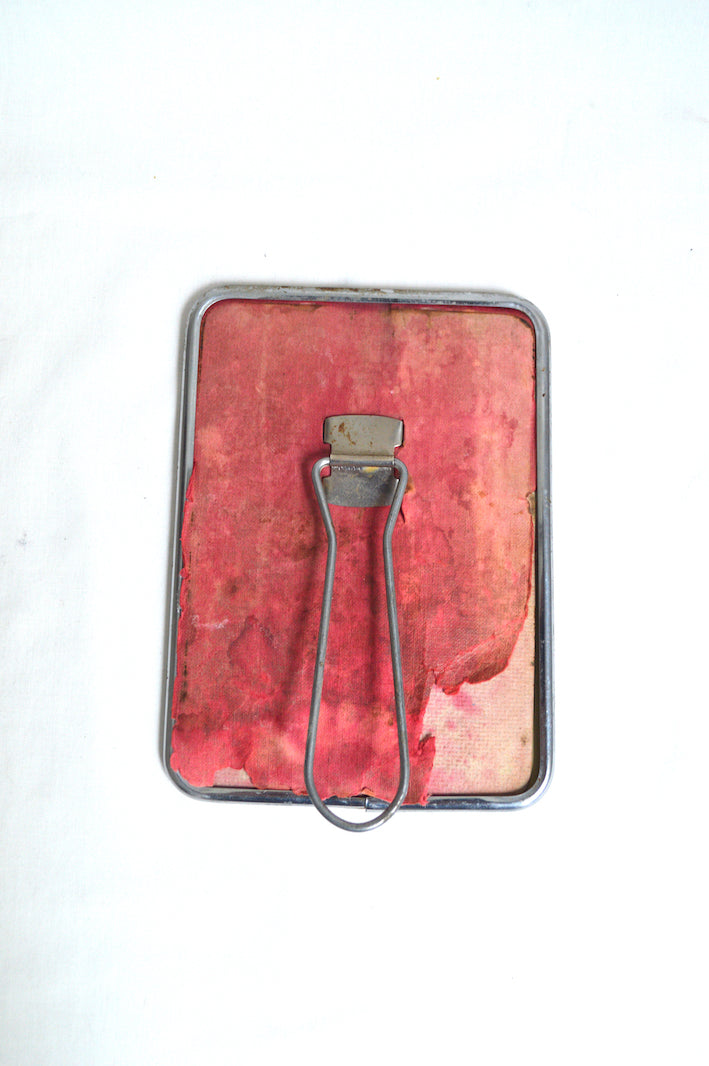 Petit miroir de barbier