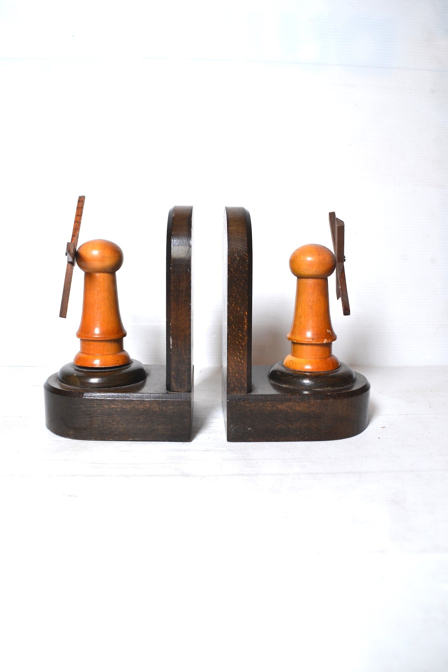 Serre-livres en bois Moulins