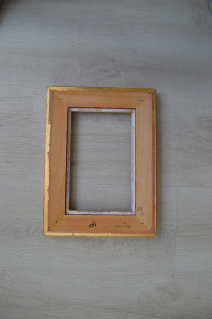Cadre en bois doré