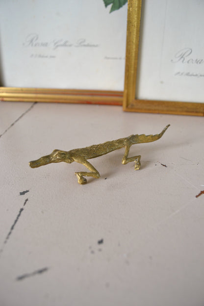 Set de 6 repose-couteaux en bronze