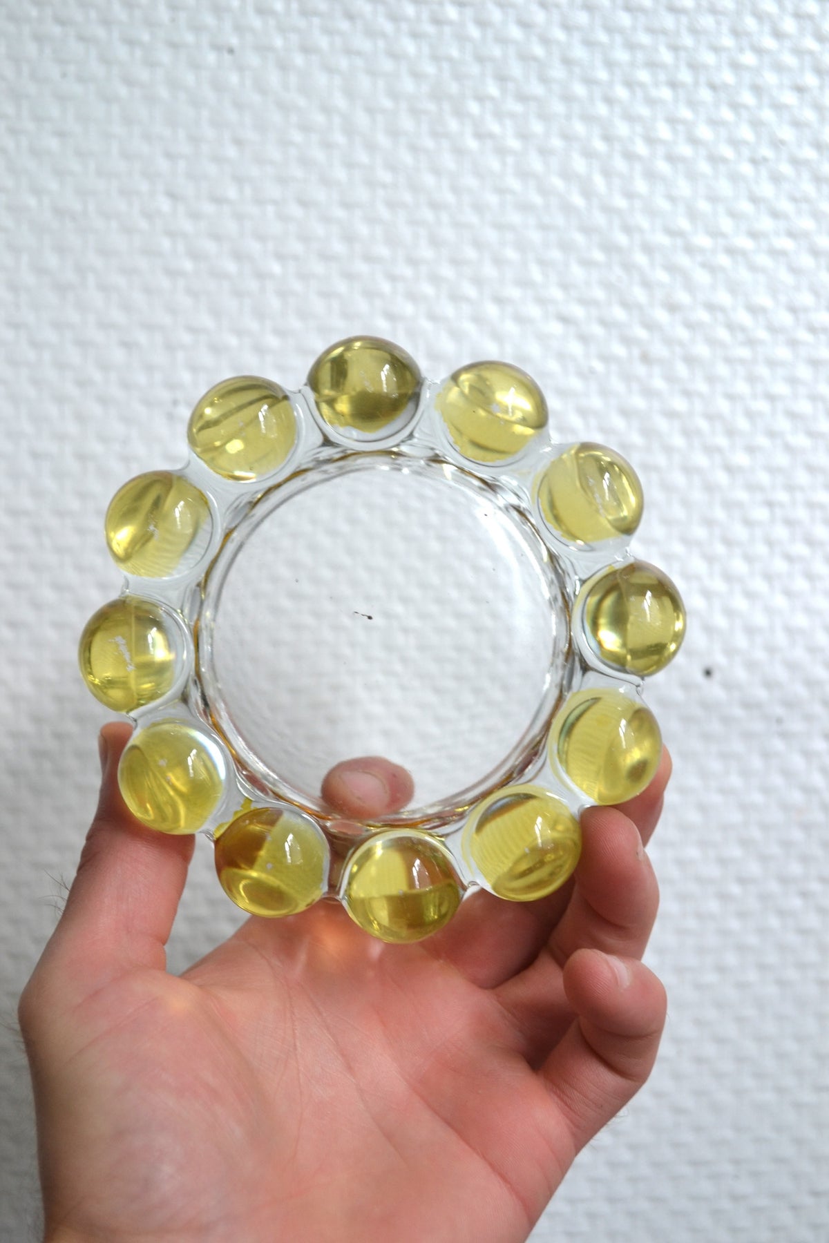 Cendrier en verre