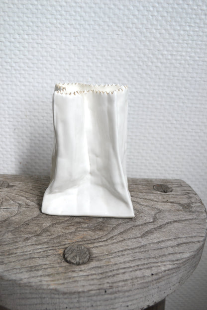 Vase Papier Kraft style Tapio Wirkkala