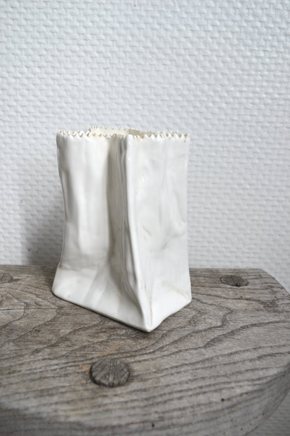 Vase Papier Kraft style Tapio Wirkkala