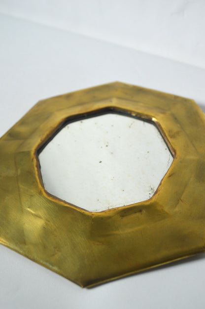 petit miroir doré pour accumulation