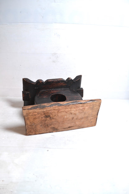 Repose-tête africain en bois