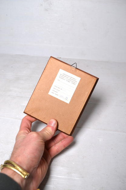 Cadre de fleurs séchées