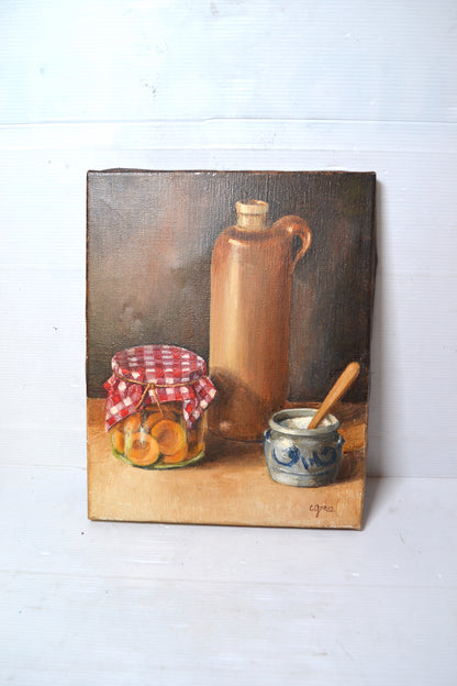 Huile sur toile