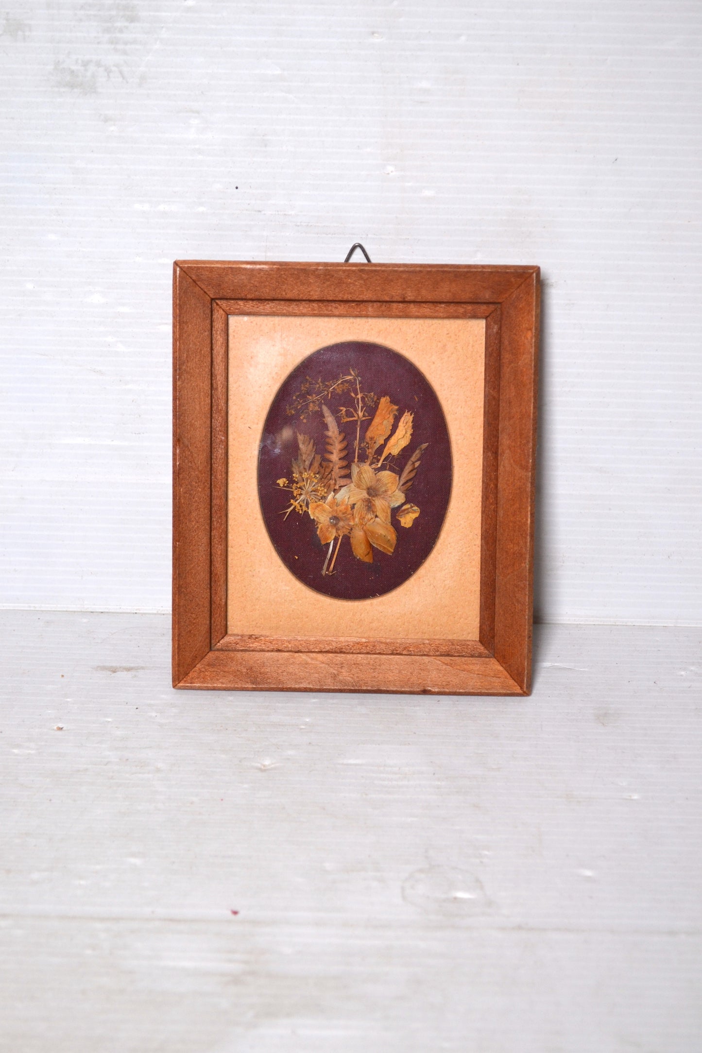 Cadre de fleurs séchées