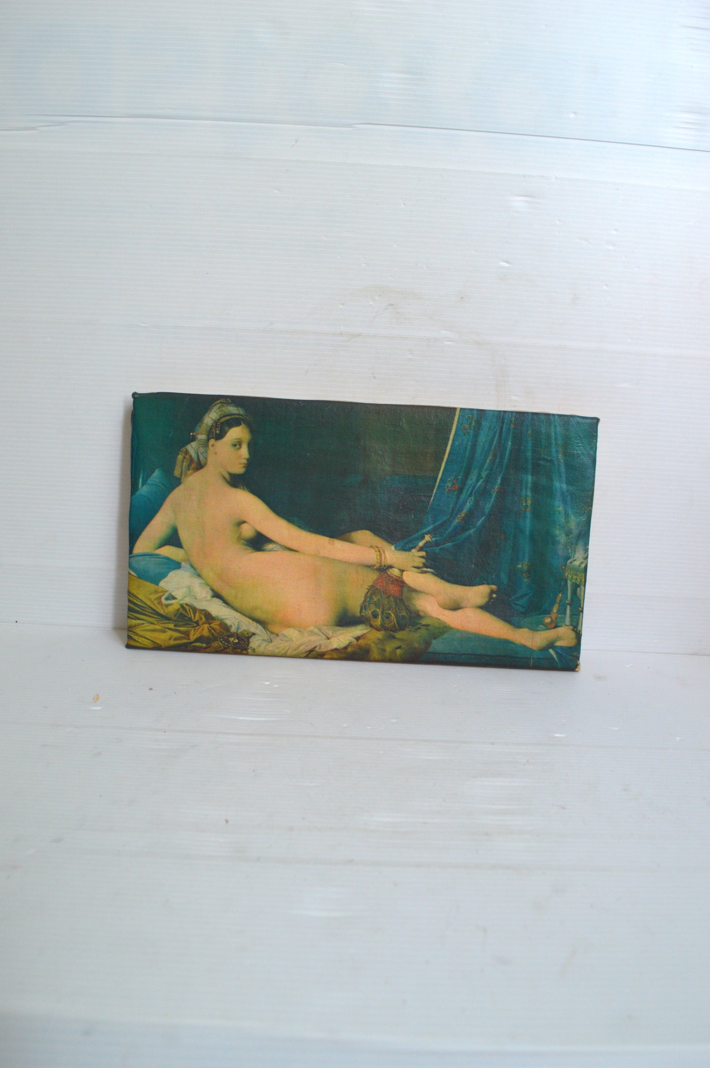 Huile sur toile