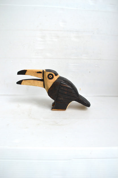 Toucan en bois