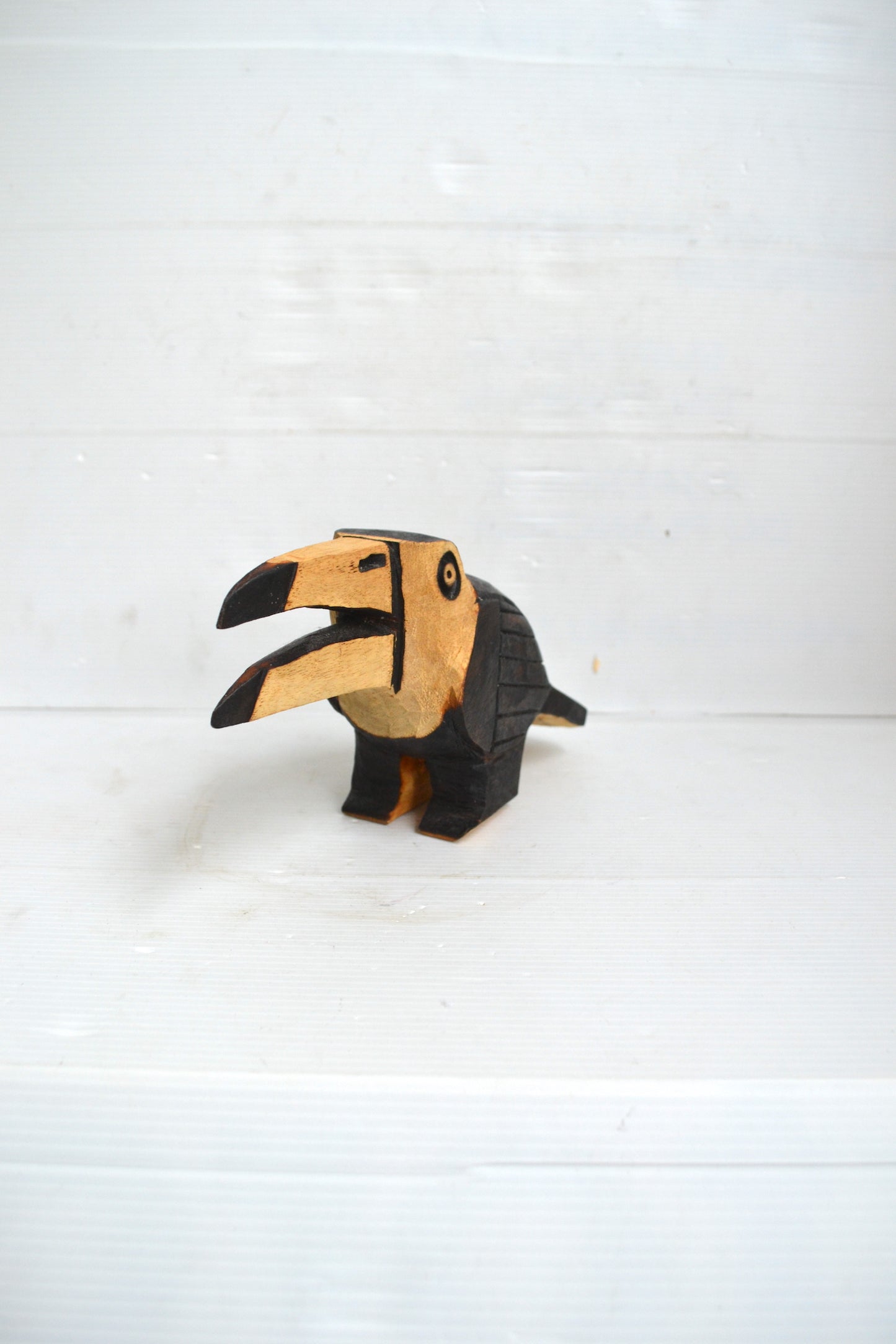 Toucan en bois