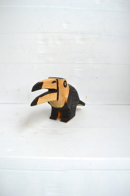Toucan en bois