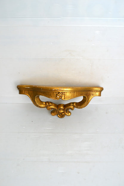 Console baroque dorée