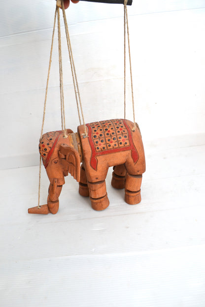 Marionnette articulée éléphant