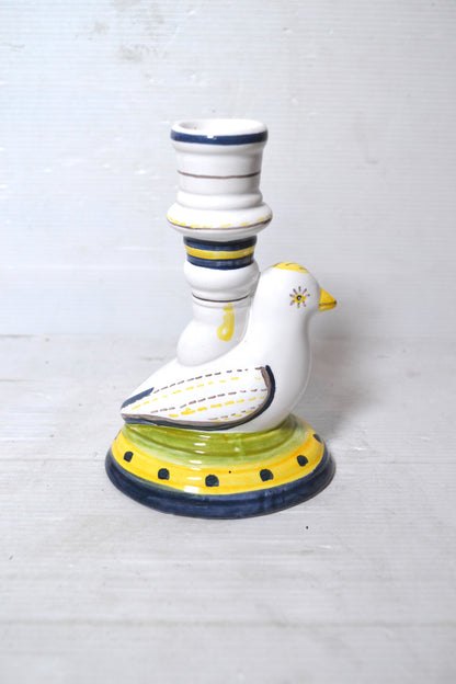 Bougeoir en céramique du Portugal