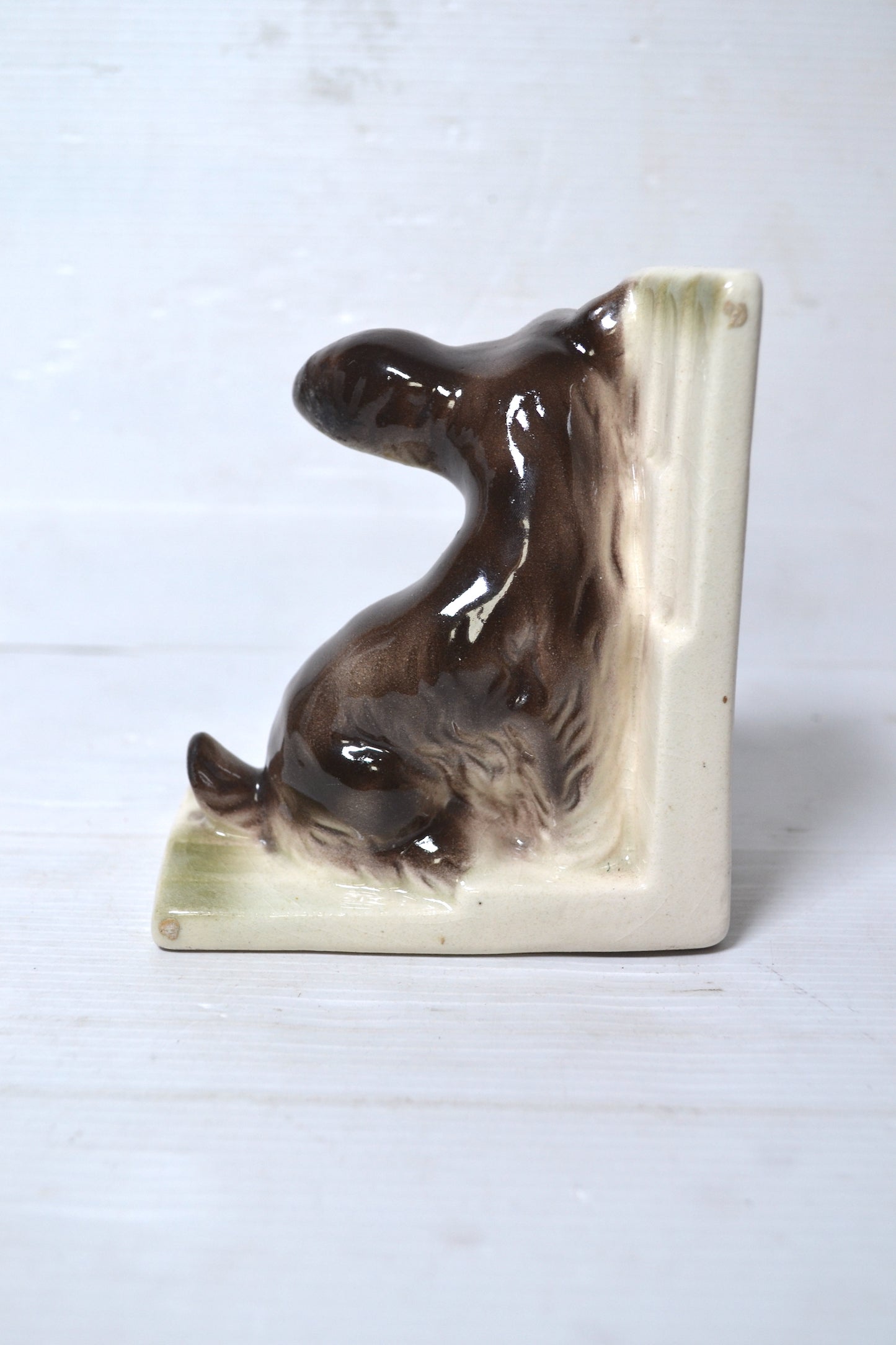 Chien en céramique