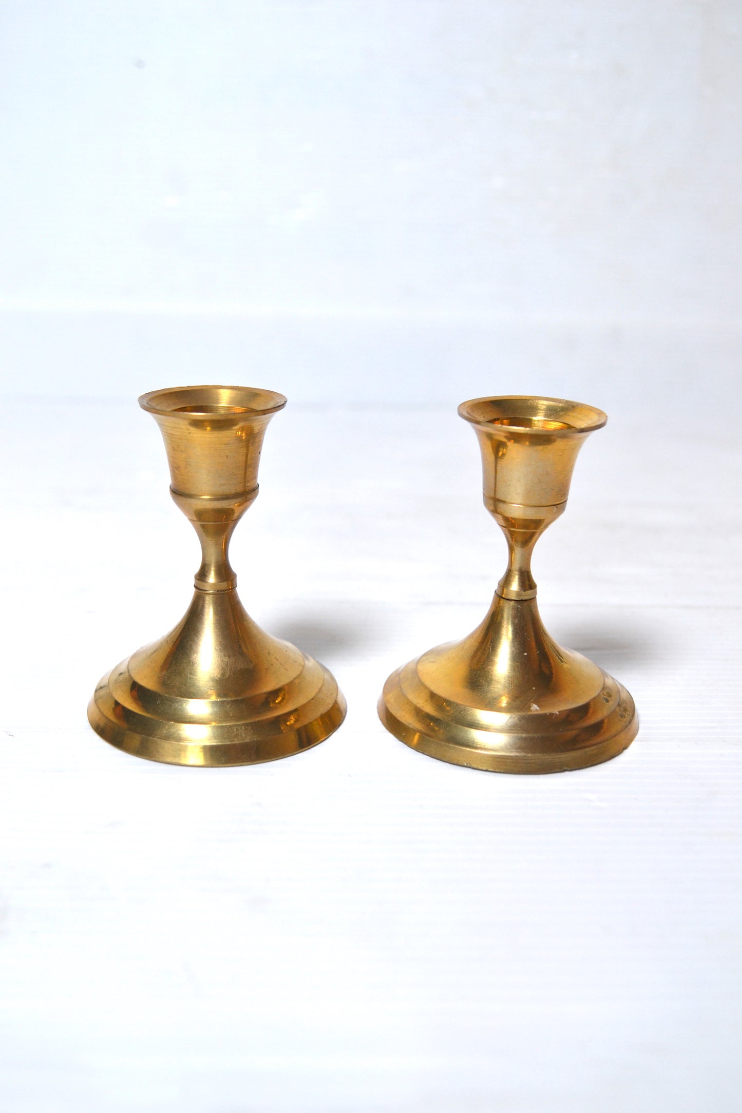 Bougeoirs dorés