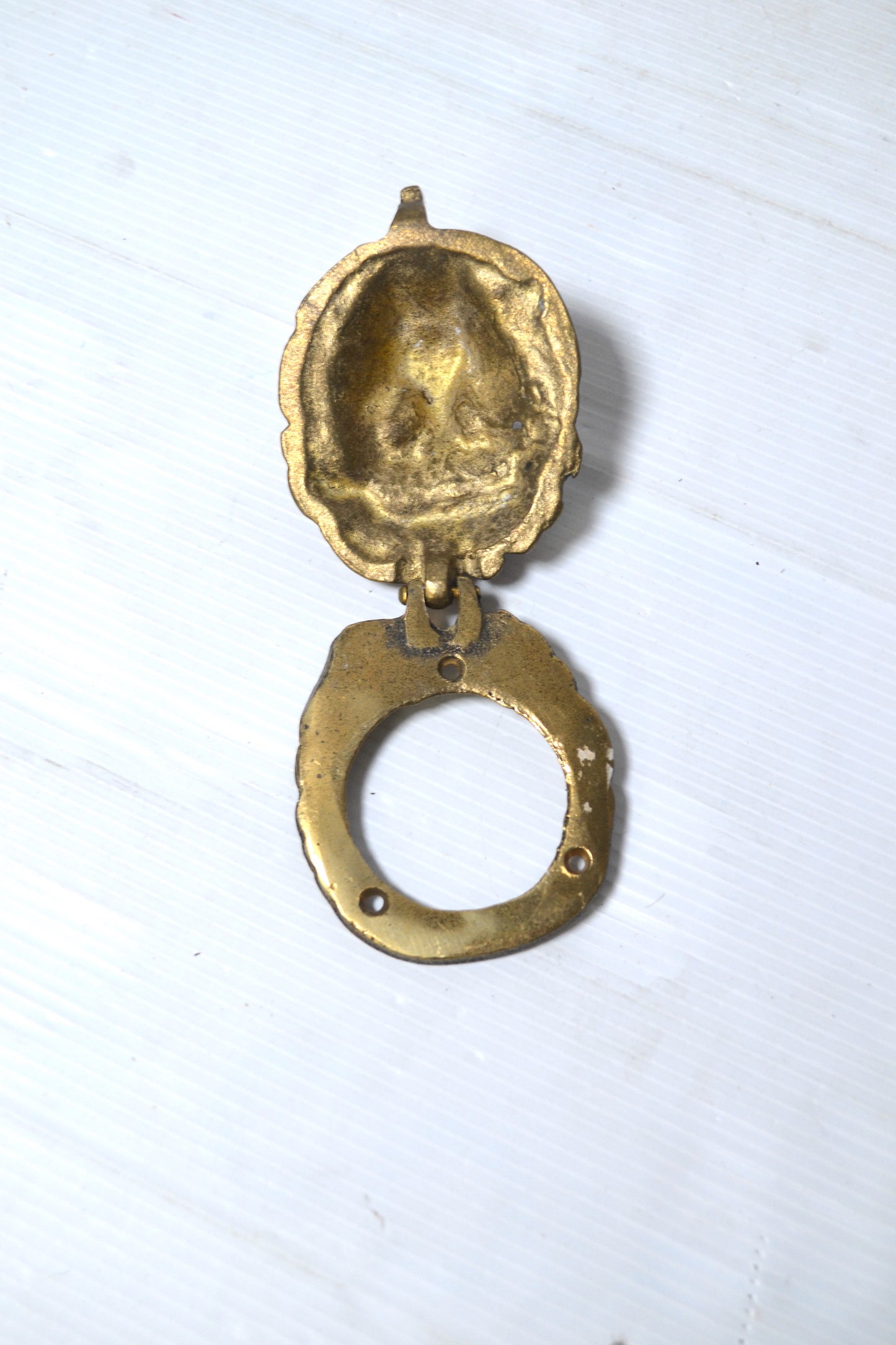 Petit heurtoir tête de lion