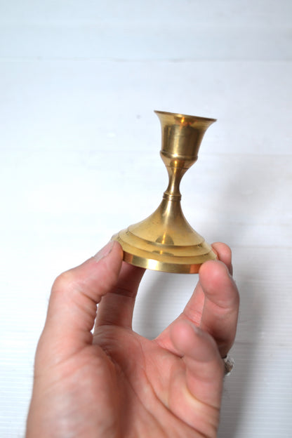 Bougeoirs dorés