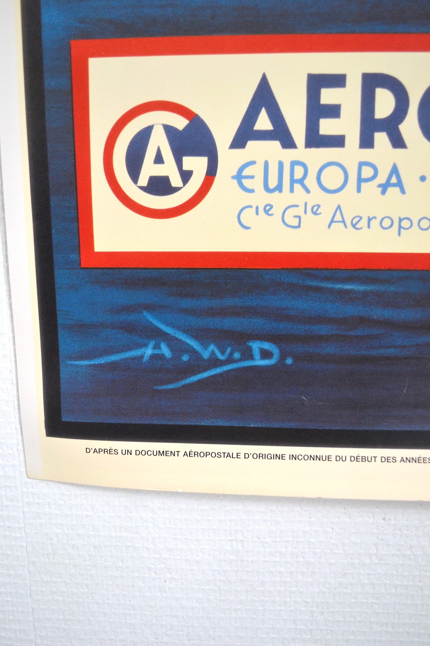 Affiche Aeropostale