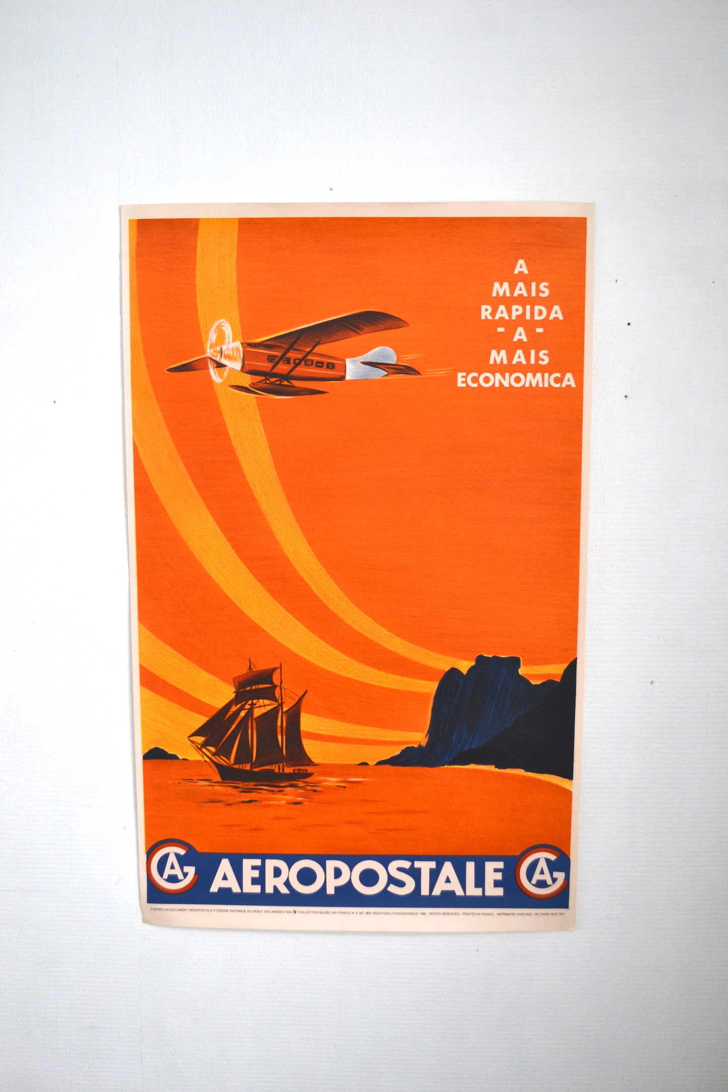 Affiche Aeropostale