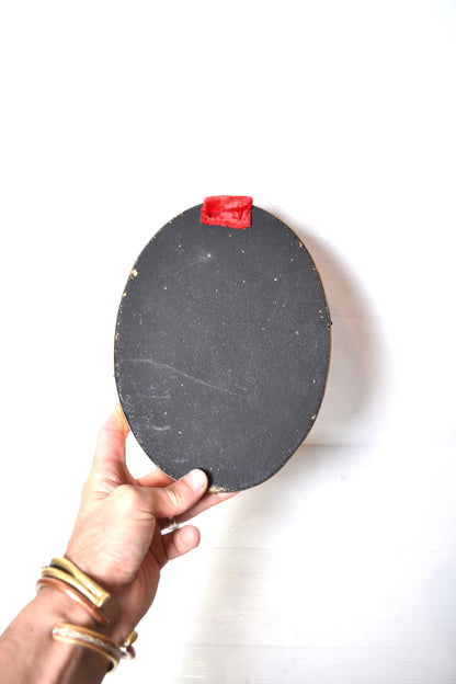 Cadre bombé rouge