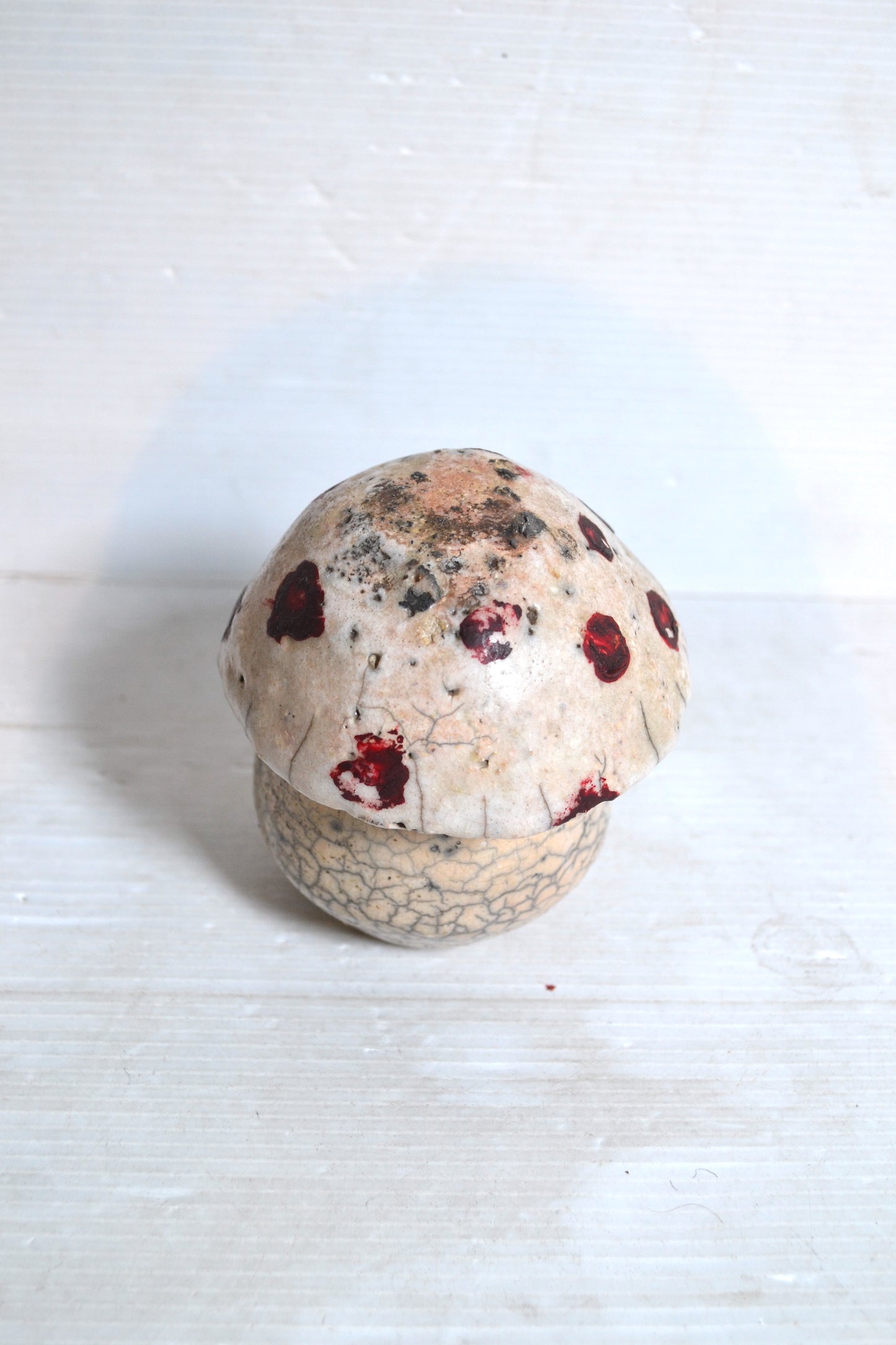 Champignon en céramique