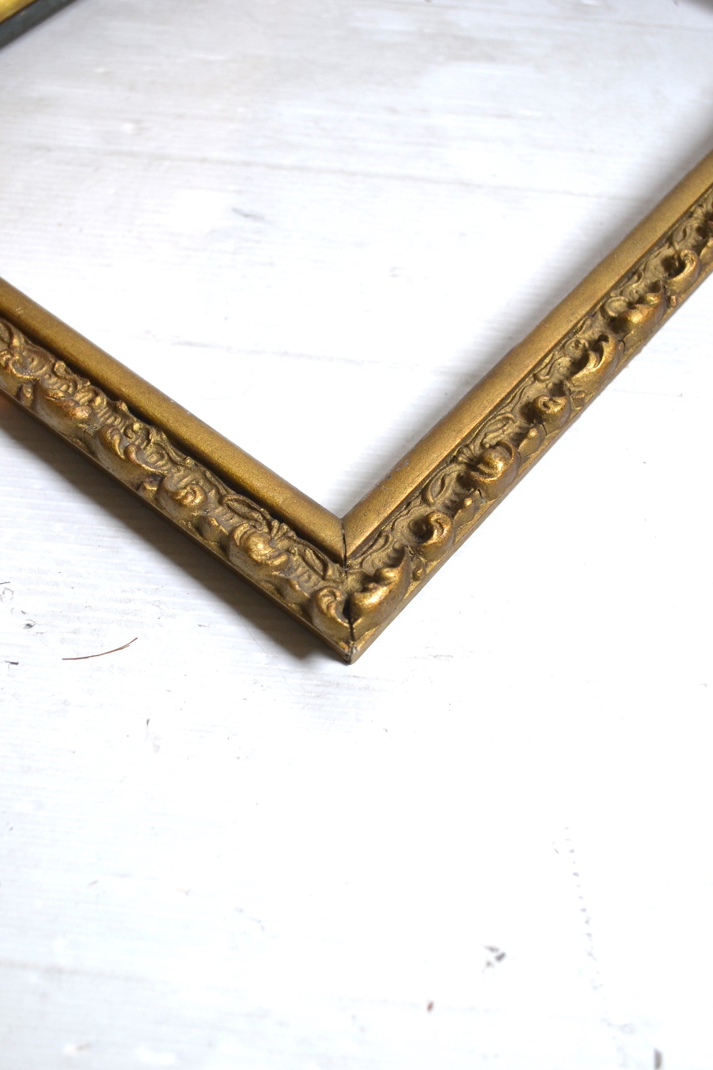 Cadre en bois doré