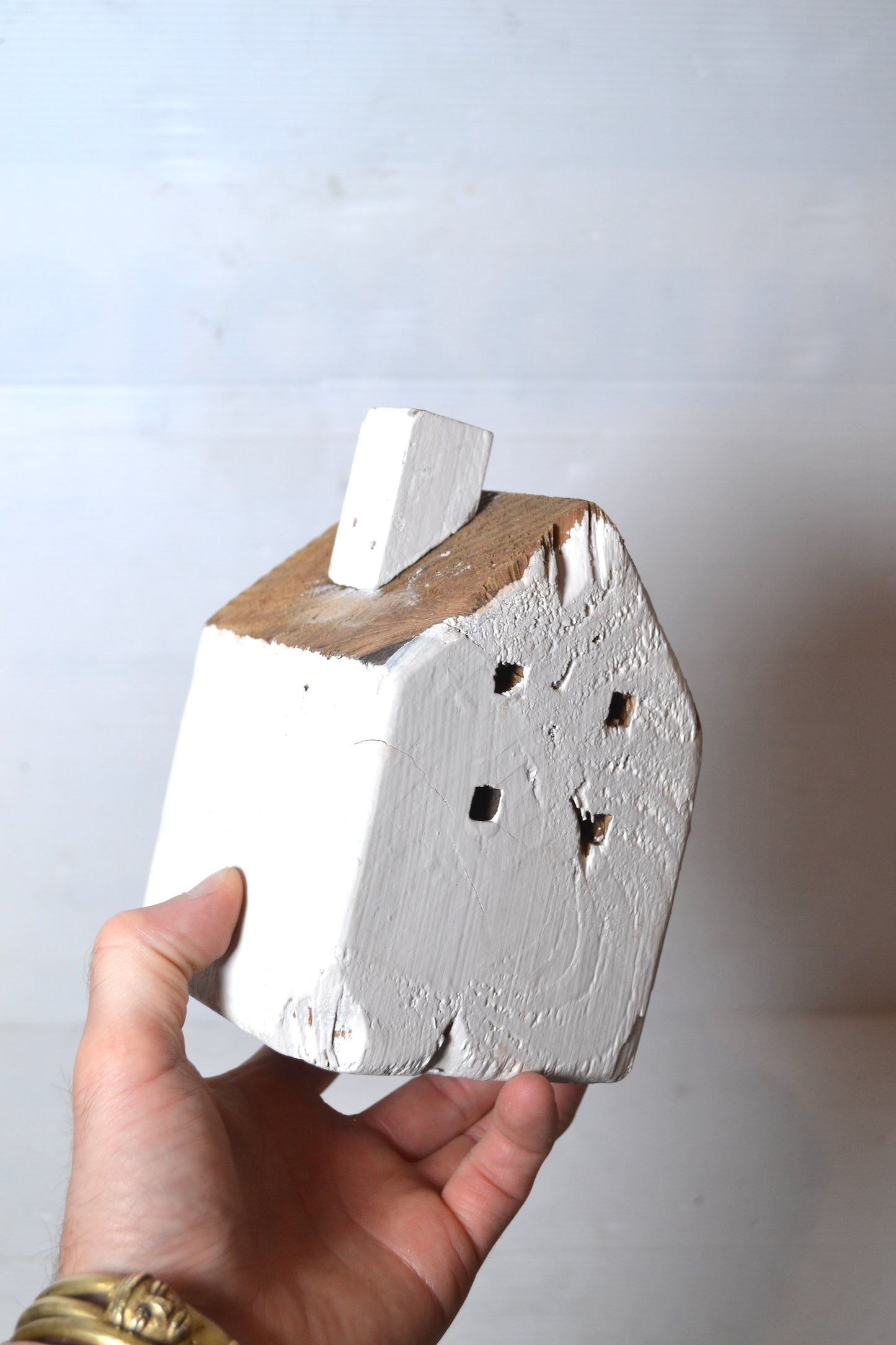 Maison décorative en bois