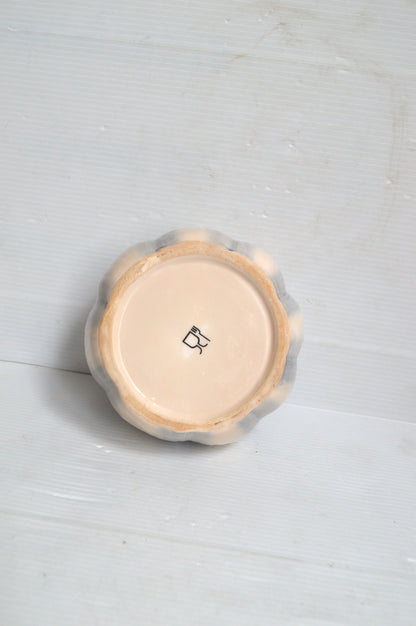 Vase rayé