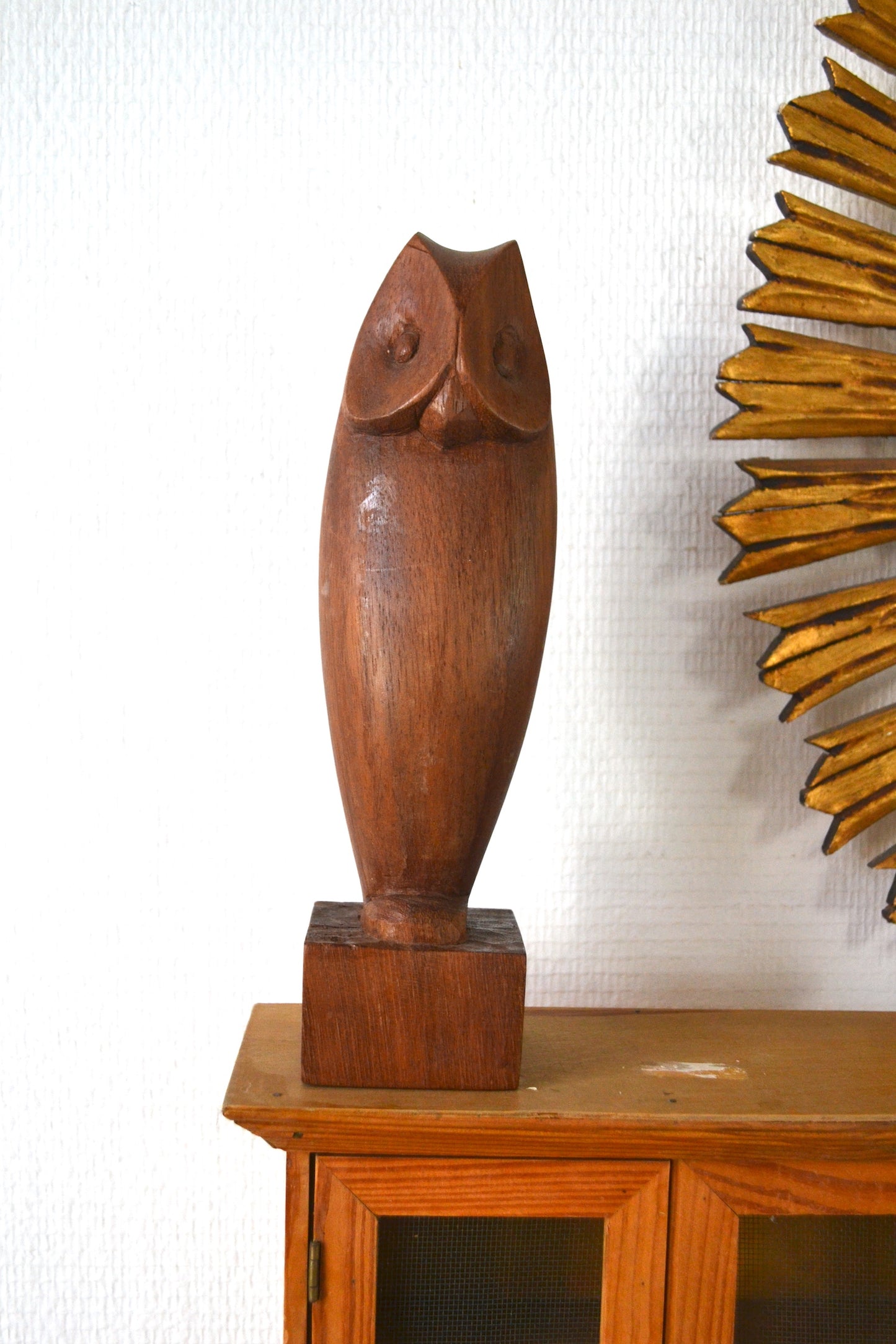 Hibou en bois