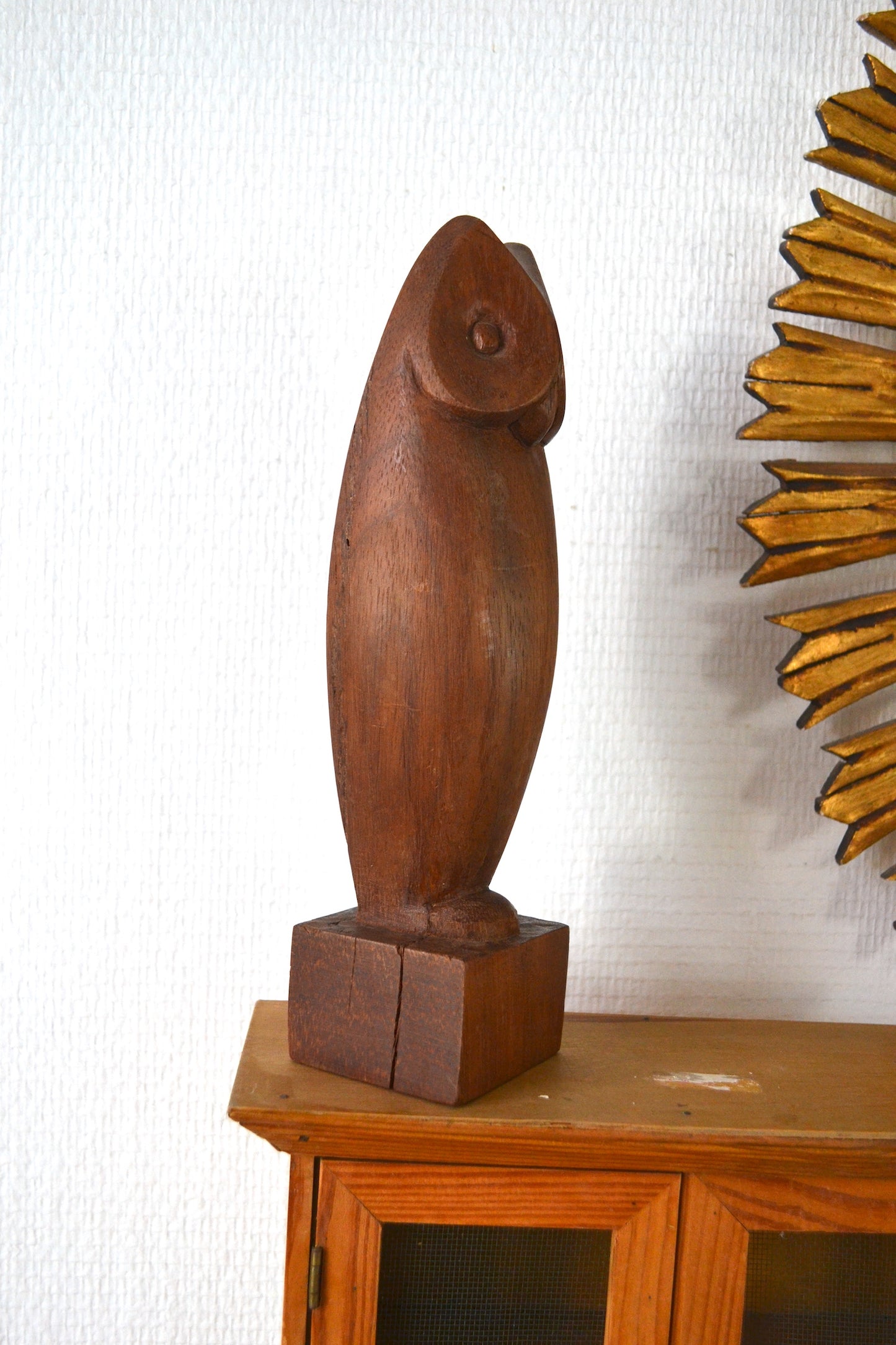 Hibou en bois