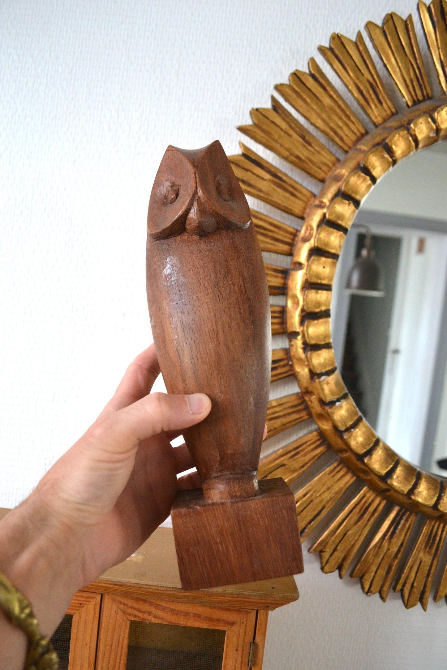 Hibou en bois